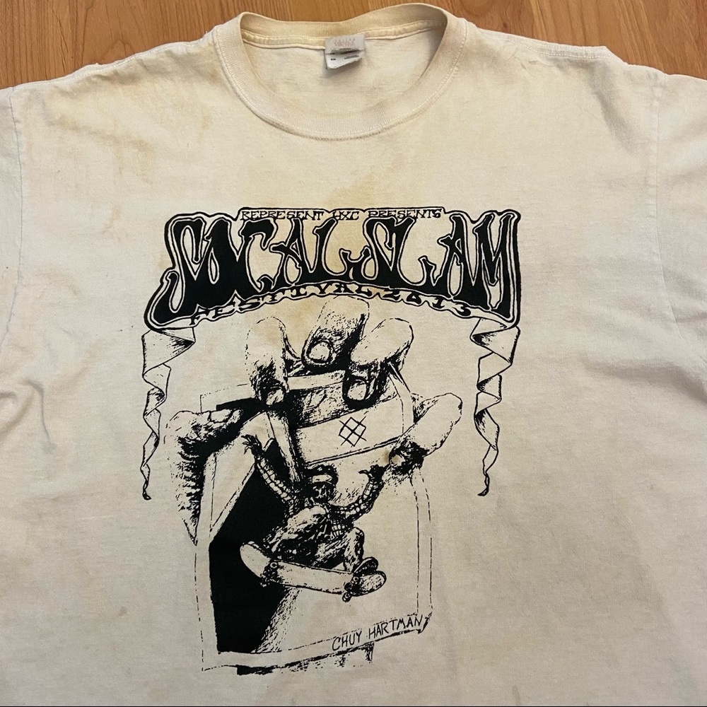 So Cal Slam Festival 2013 Hardcore Music Distressed T-Shirt  Men’s XL